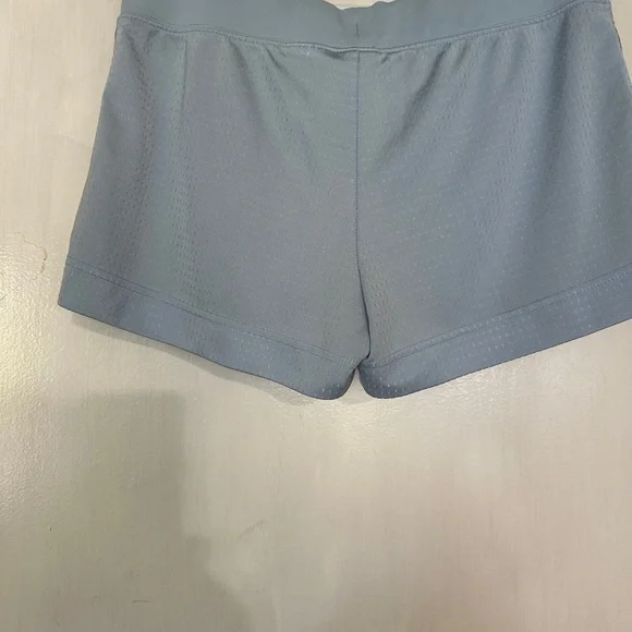 Nike Shorts Sky Blue With Navy & White Stripes - Picture 3 of 5